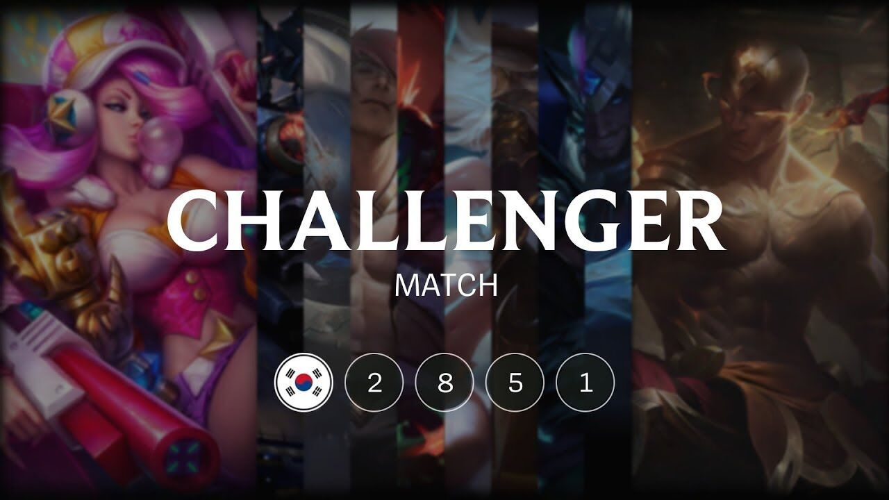 快速看完韩服质量局第2851期 LOL SoloQ Highlights